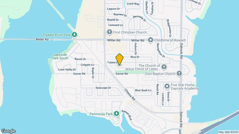 7601 Cornell Dr Map and Location Details