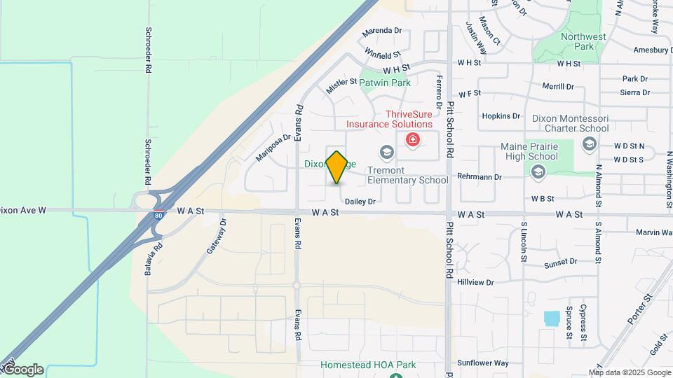 1865 Dailey Dr Map and Location Details