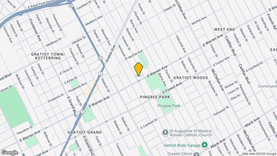 5016 Seminole St Map and Location Details