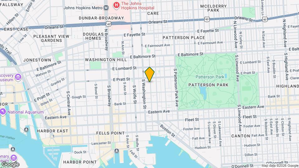 216 S Castle St Map and Location Details