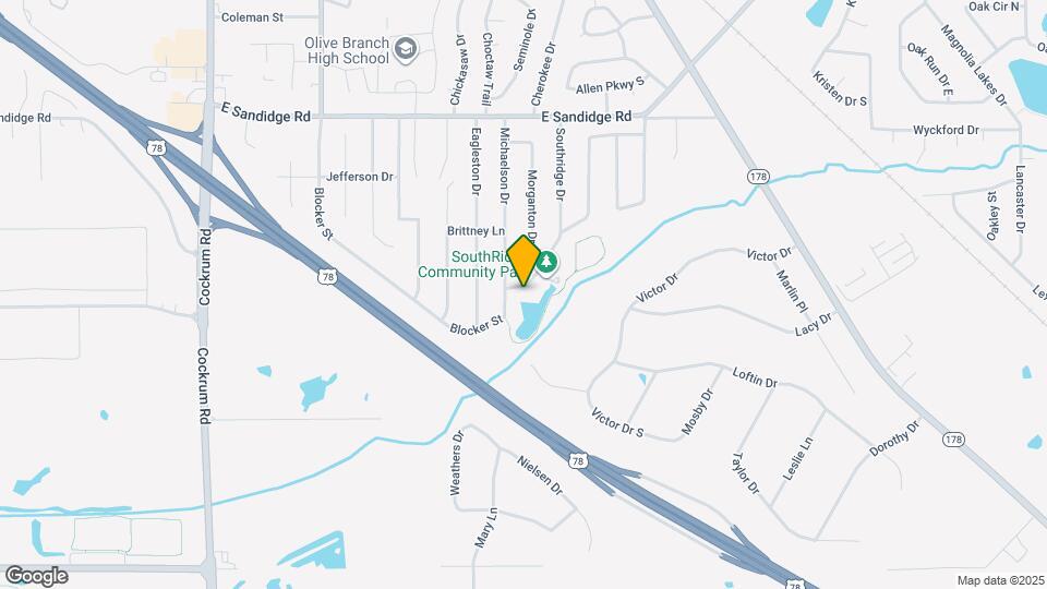 5592 Southbend Ln Map and Location Details