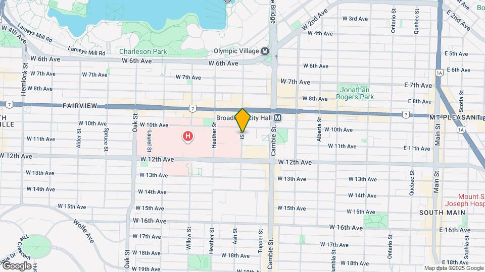 2668 Ash St Map and Location Details