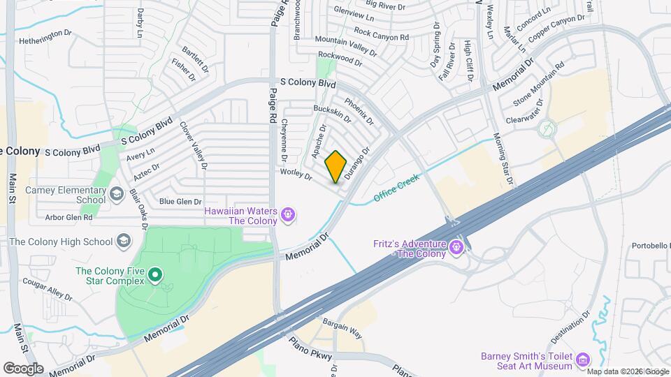 5628 Worley Dr Map and Location Details