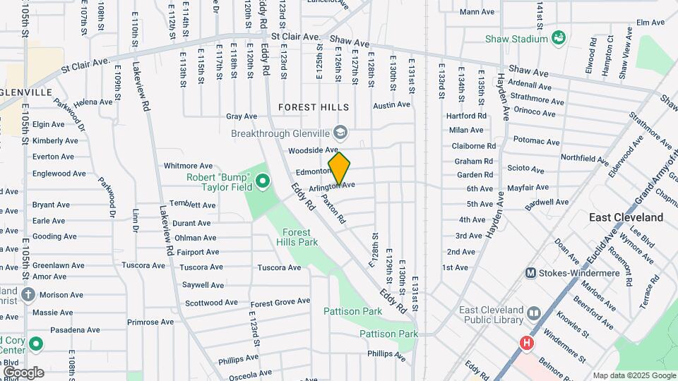 12522 Arlington Ave Map and Location Details