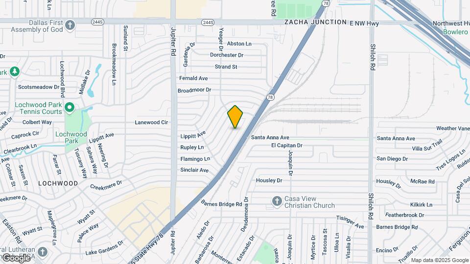 11802 Flamingo Ln Map and Location Details