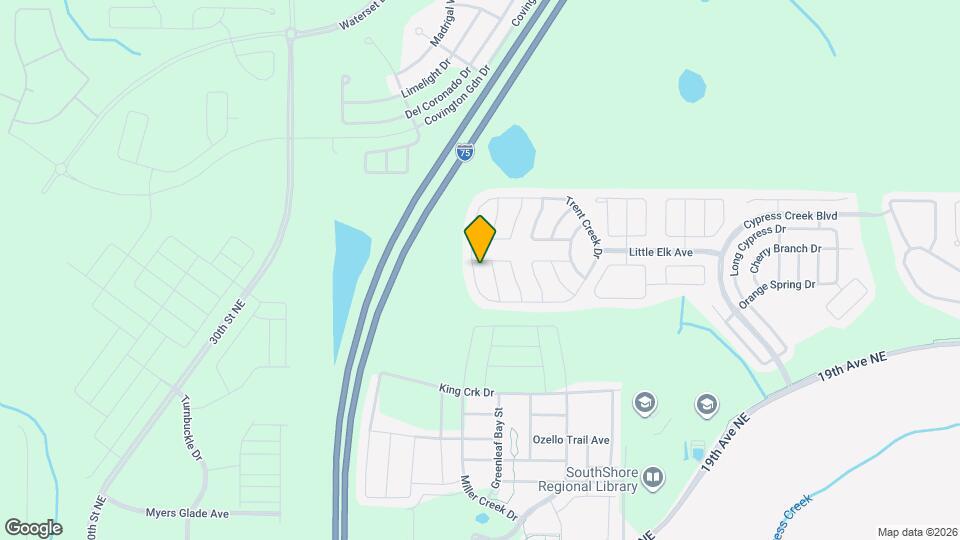 6706 Trent Creek Dr Map and Location Details