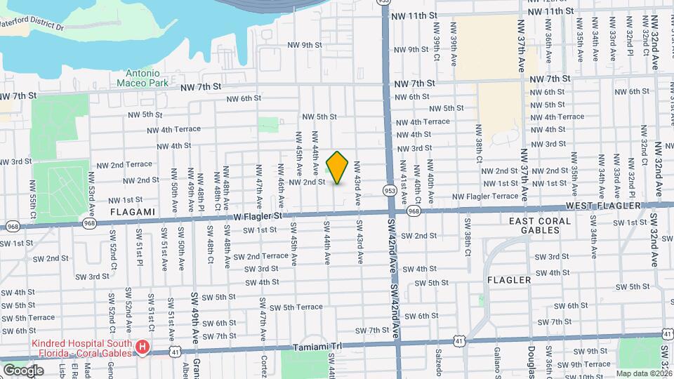 133 NW 43rd Pl Map and Location Details