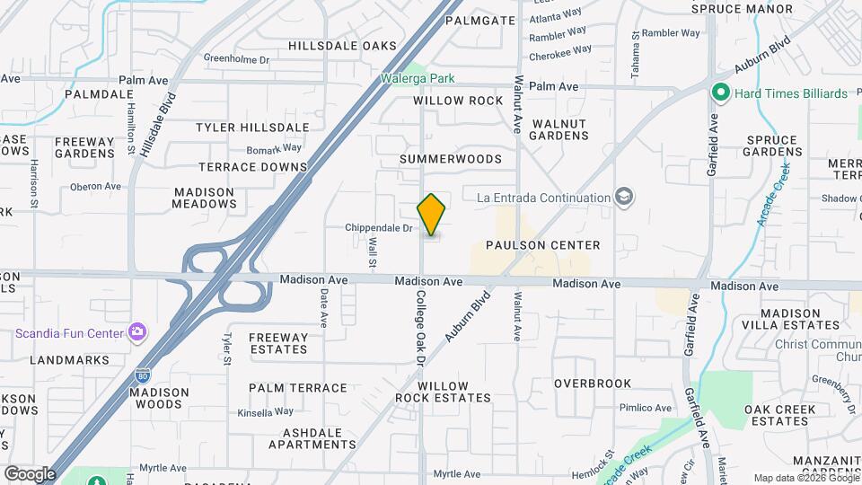 Oak Ridge Apartments Mapa y Detalles de la Ubicación