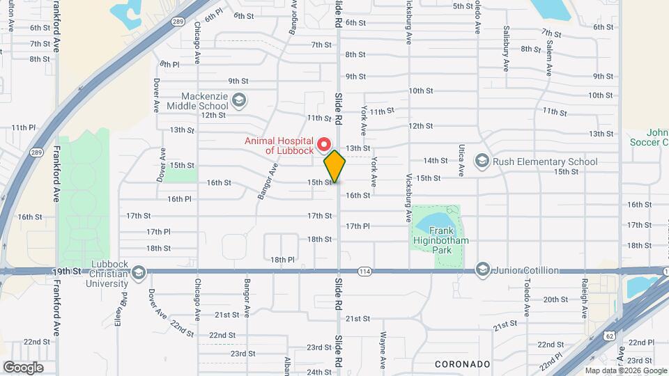 5201 15th St Map and Location Details