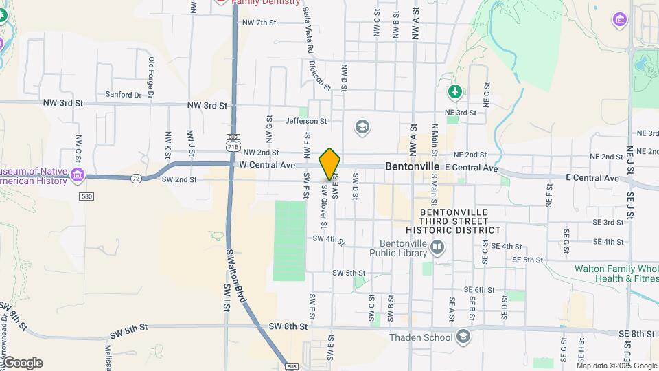 611 SW 2nd St Map and Location Details