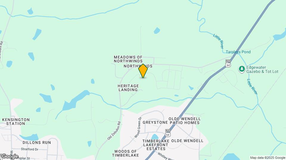 1425 Rhodes Pond St Map and Location Details