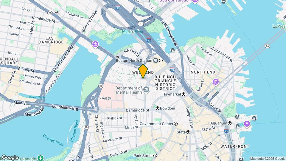 150 Staniford St Map and Location Details