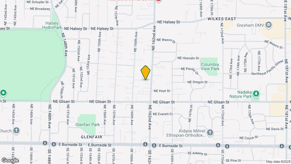 663 NE 162nd Ave Map and Location Details