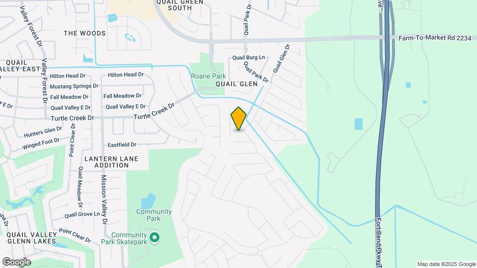 17318 Edgehaven Dr Mapa y Detalles de la Ubicación