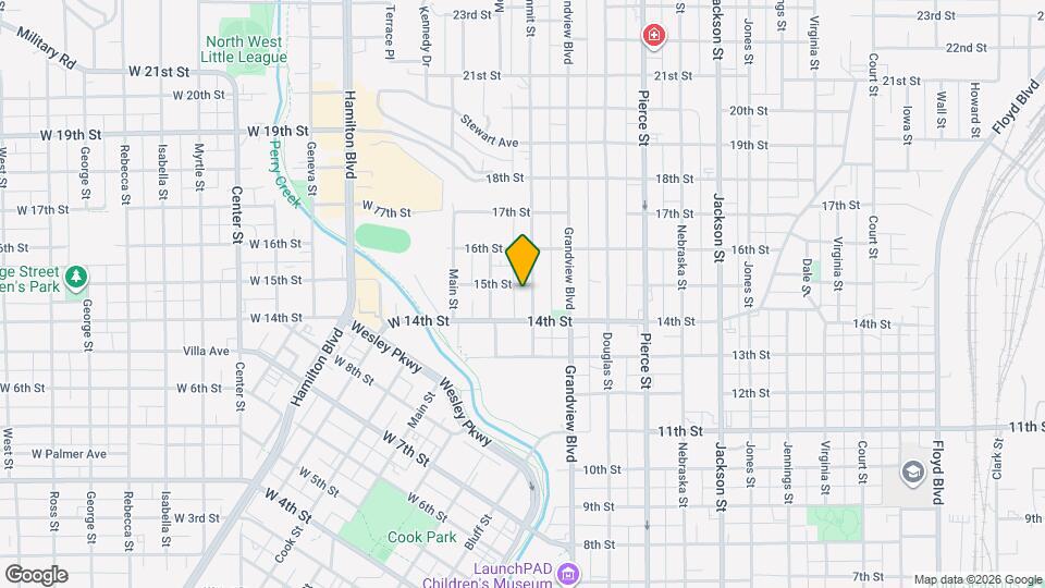 1423 Summit St Map and Location Details