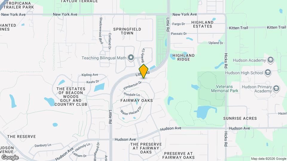 9359 Highland Hls Dr Map and Location Details