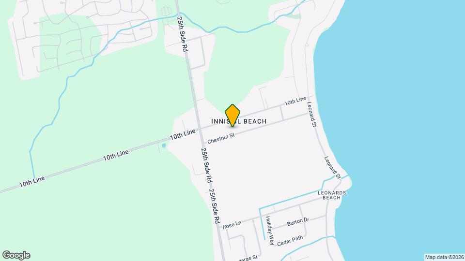 752 Chestnut St Map and Location Details