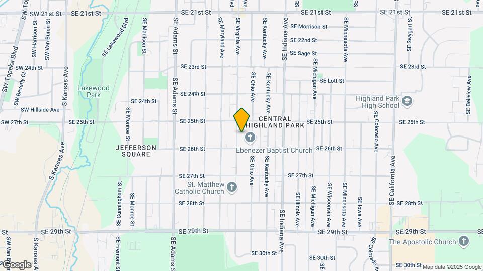 2520 SE Virginia Ave-Unit -2520 SE Virgina Map and Location Details