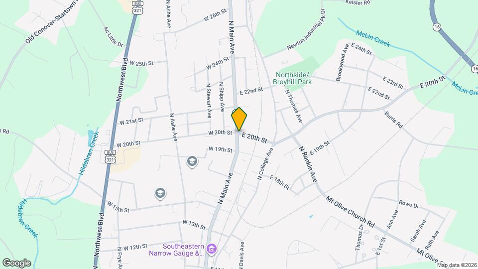 409 #11 E 20th St Map and Location Details