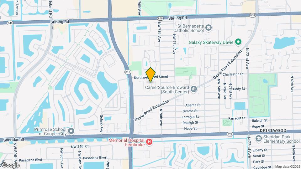 3221 Sabal Palm Manor Map and Location Details