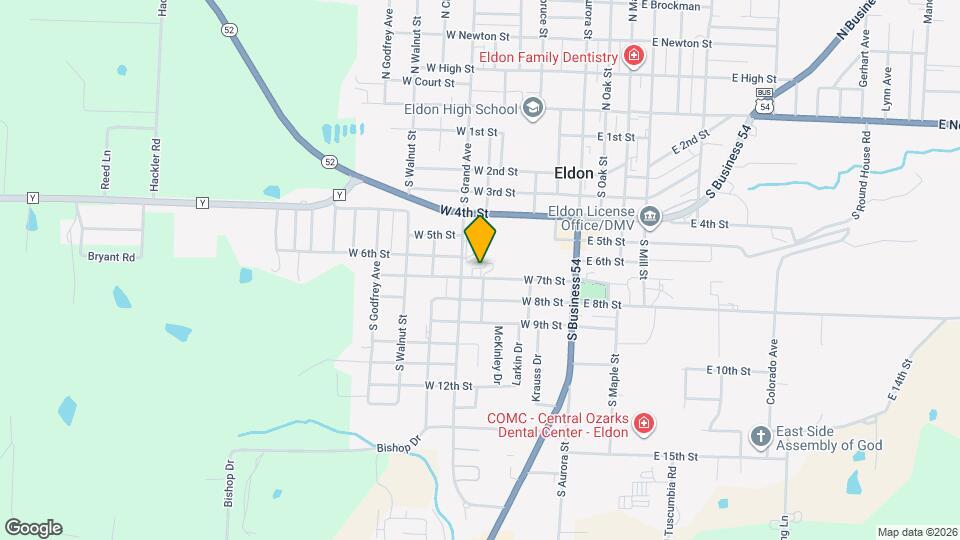 301 W 7th St Map and Location Details