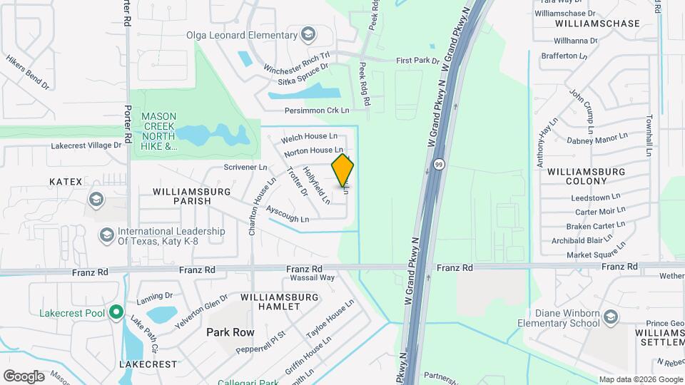 2239 Tourney Ln Map and Location Details