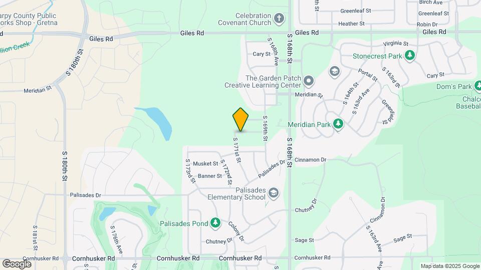 17025 Centennial Rd Map and Location Details