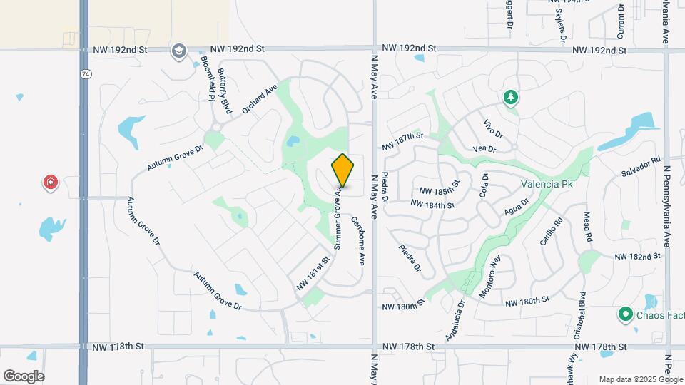 18500 Summer Grove Ave Map and Location Details