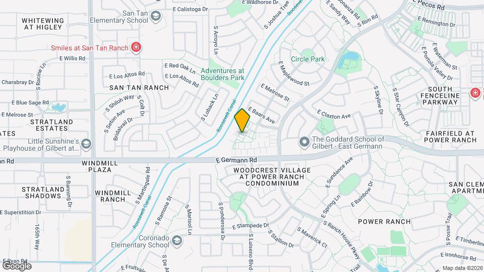 3915 S Napa Ln Mapa y Detalles de la Ubicación