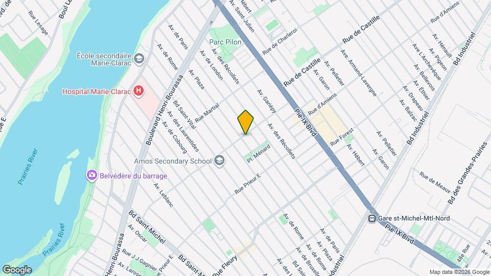 3800 Monselet Rue Map and Location Details