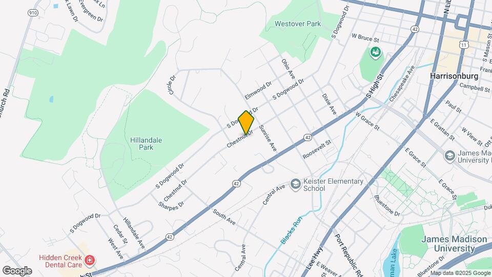 918 Chestnut Dr Map and Location Details