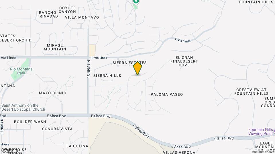 13945 E Gail Rd Map and Location Details