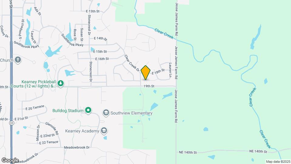 1101 Melody Ct Map and Location Details