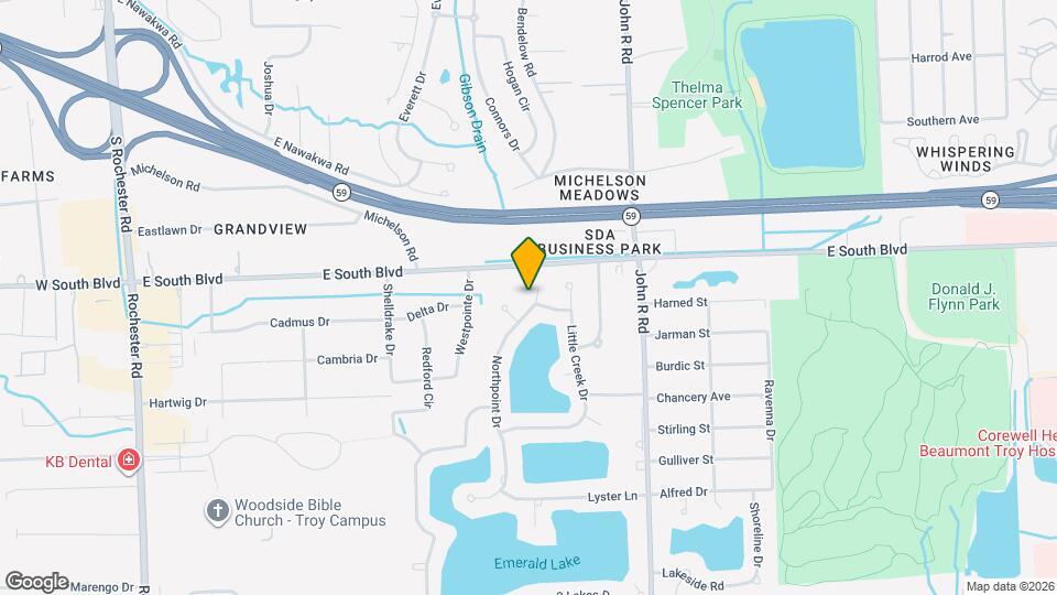 6927 Northpoint Dr Map and Location Details