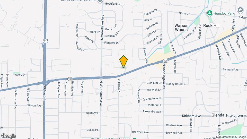 1107 Mariedale Ct Map and Location Details