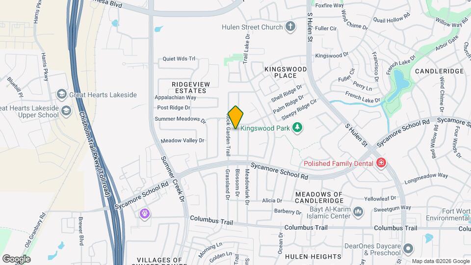 7436 Grass Valley Tr Map and Location Details