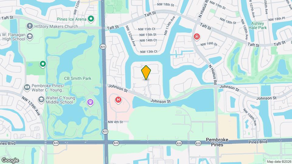 11931 NW 11th St Map and Location Details