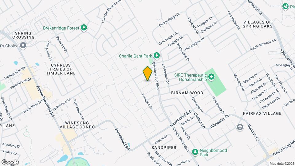 4227 Burkegate Dr Mapa y Detalles de la Ubicación