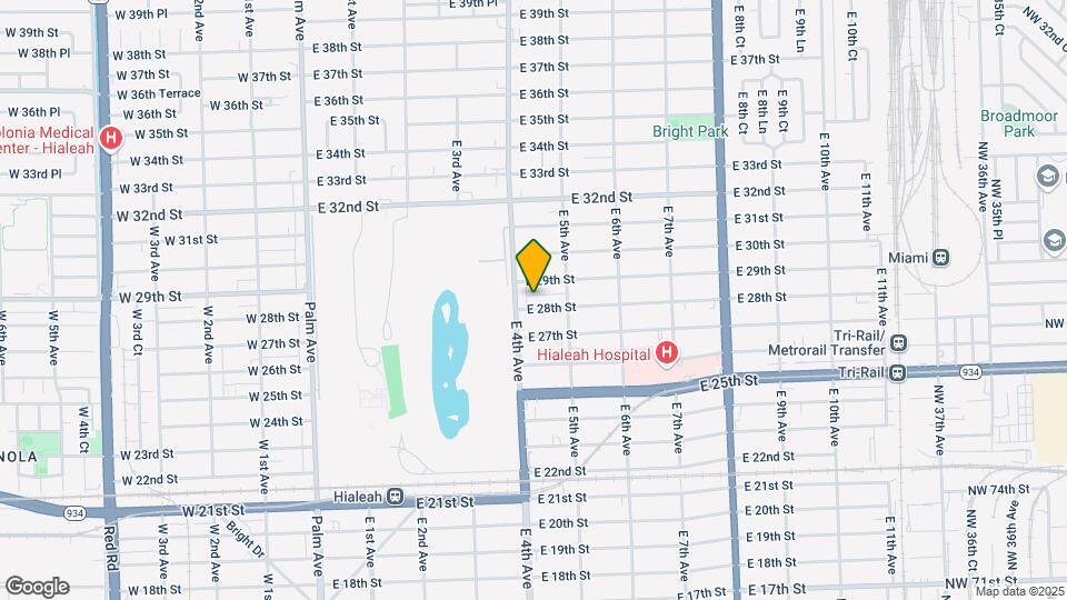 431 E 28th St Mapa y Detalles de la Ubicación
