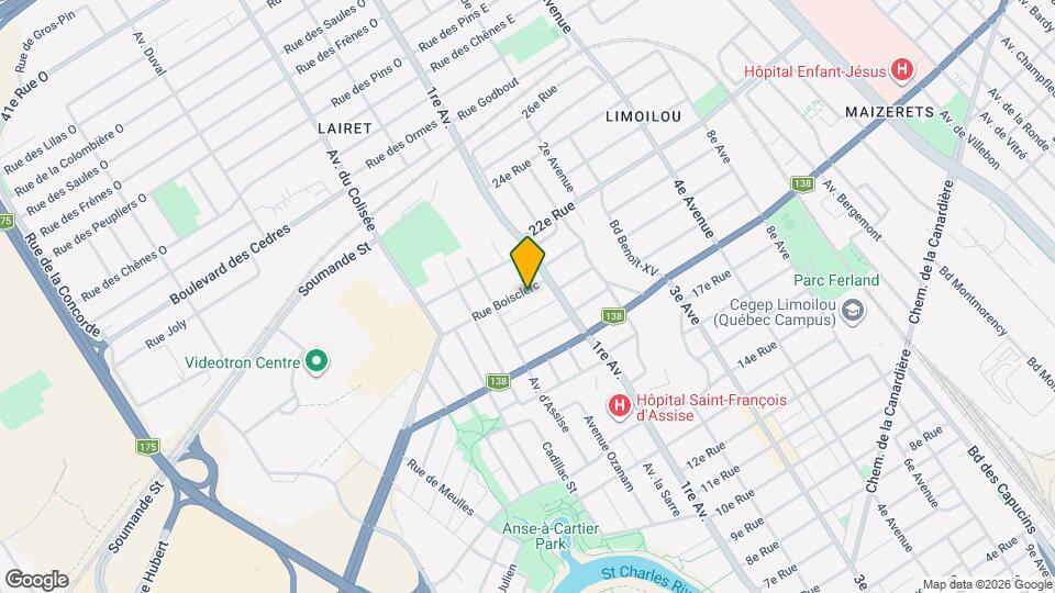 21 Boisclerc Rue Map and Location Details