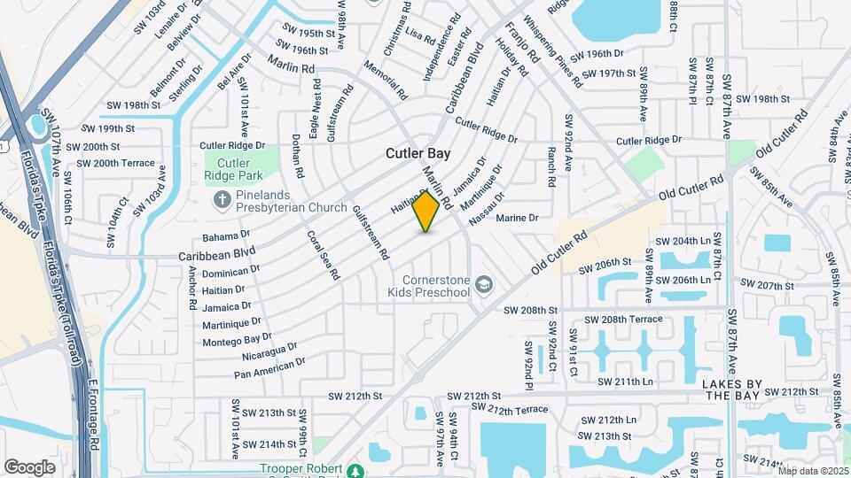 9520 Martinique Dr Map and Location Details