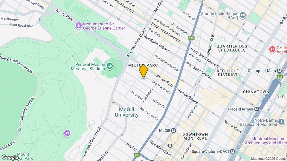 3575 Durocher Rue Map and Location Details