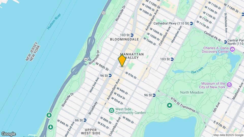 209 W 97th St Mapa y Detalles de la Ubicación