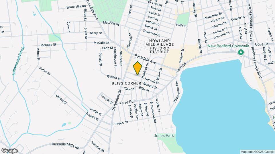 21 Norwell St, Unit 2nd Floor Map and Location Details