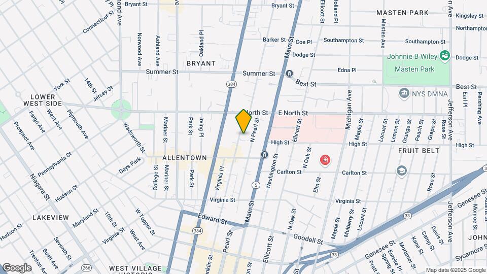 531 Franklin St Mapa y Detalles de la Ubicación
