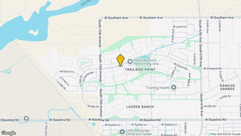 7308 W Glass Ln Map and Location Details