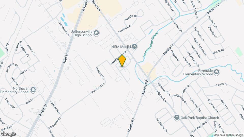 2064 N Sarah Dr Map and Location Details