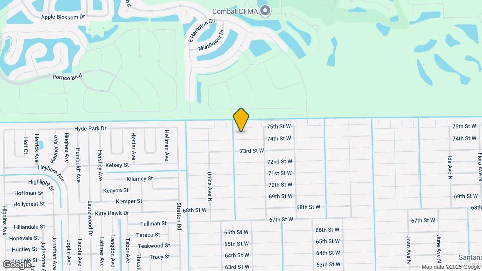 3414 74th St W Map and Location Details