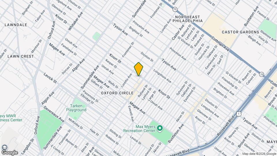 1438 Knorr St Map and Location Details