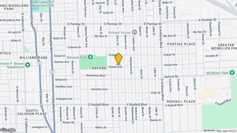 3225 Oliver St Map and Location Details